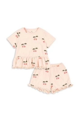 Zdjęcie produktu Konges Sløjd piżama dziecięca kolor różowy wzorzysta