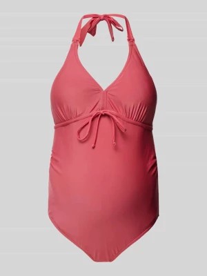 Zdjęcie produktu Kostium kąpielowy ciążowy z wiązanym detalem model ‘MOLLY’ Mamalicious