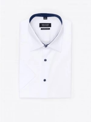 Zdjęcie produktu koszula bexley 2986/1e krótki rękaw custom fit biała Recman