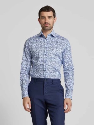 Zdjęcie produktu Koszula biznesowa o kroju modern fit ze wzorem na całej powierzchni Eterna