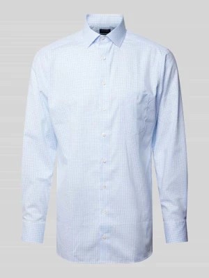 Zdjęcie produktu Koszula biznesowa o kroju modern fit ze wzorem w kratę model ‘Global’ Olymp