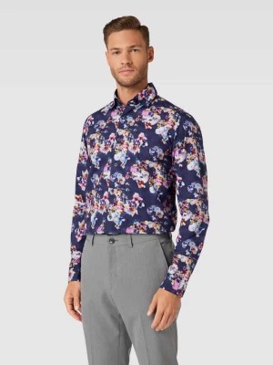 Zdjęcie produktu Koszula biznesowa o kroju regular fit z kwiatowym wzorem FIL NOIR