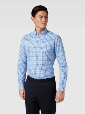 Zdjęcie produktu Koszula biznesowa o kroju regular fit ze wzorem w kratkę vichy i wyhaftowanym logo Tommy Hilfiger