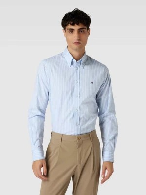 Zdjęcie produktu Koszula biznesowa o kroju slim fit w paski Tommy Hilfiger Tailored