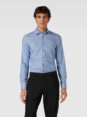 Zdjęcie produktu Koszula biznesowa o kroju slim fit z fakturowanym wzorem Eterna