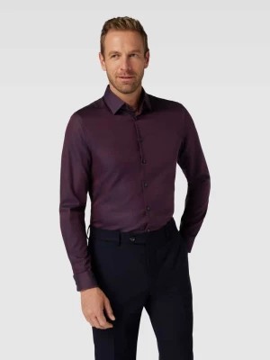 Zdjęcie produktu Koszula biznesowa o kroju slim fit z fakturowanym wzorem Jake*s