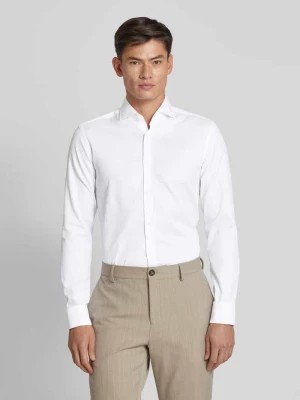 Zdjęcie produktu Koszula biznesowa o kroju slim fit z fakturowanym wzorem model ‘Hank’ Boss