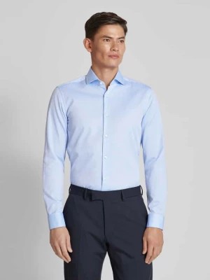 Zdjęcie produktu Koszula biznesowa o kroju slim fit z fakturowanym wzorem model ‘Hank’ Boss