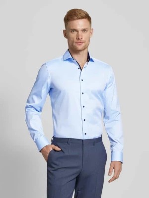Zdjęcie produktu Koszula biznesowa o kroju slim fit z kołnierzykiem typu cutaway model ‘HAI’ Eterna