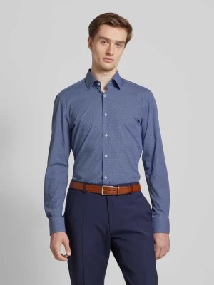 Zdjęcie produktu Koszula biznesowa o kroju slim fit z kołnierzykiem typu kent model ‘Hank’ Boss