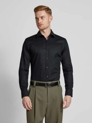Zdjęcie produktu Koszula biznesowa o kroju slim fit z kołnierzykiem typu kent model ‘Kenno’ HUGO