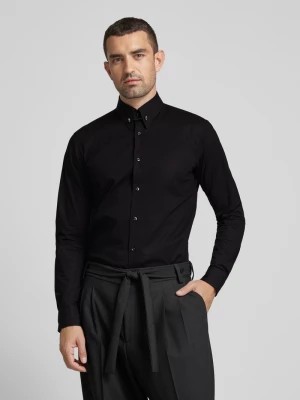 Zdjęcie produktu Koszula biznesowa o kroju slim fit z kołnierzykiem typu kent model ‘Vikko’ HUGO