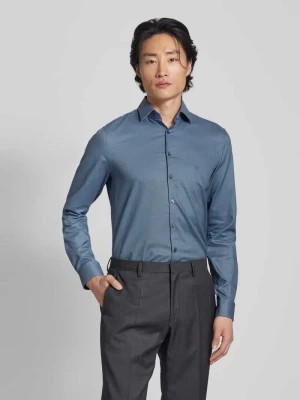 Zdjęcie produktu Koszula biznesowa o kroju slim fit z listwą guzikową model ‘Bari’ CK Calvin Klein