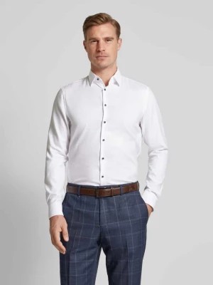 Zdjęcie produktu Koszula biznesowa o kroju slim fit z tkaniny two-ply z kołnierzykiem typu kent Jake*s
