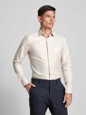 Zdjęcie produktu Koszula biznesowa o kroju slim fit z tkaniny two-ply z kołnierzykiem typu kent Jake*s