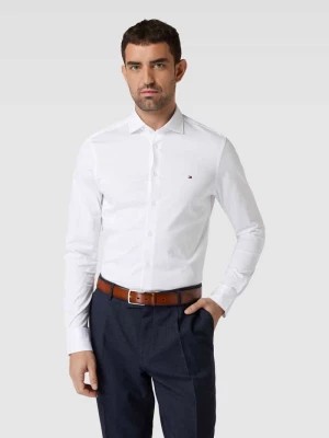 Zdjęcie produktu Koszula biznesowa o kroju slim fit z wyhaftowanym logo Tommy Hilfiger Tailored