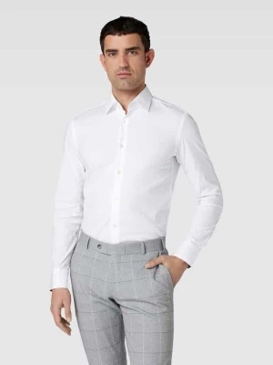 Zdjęcie produktu Koszula biznesowa o kroju slim fit ze sportowymi mankietami model ‘Hank’ Boss