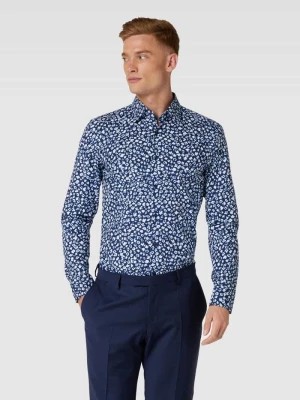 Zdjęcie produktu Koszula biznesowa o kroju slim fit ze wzorem na całej powierzchni model ‘Hank’ Boss