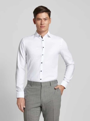 Zdjęcie produktu Koszula biznesowa o kroju Super Slim Fit z kołnierzykiem typu kent OLYMP No. Six