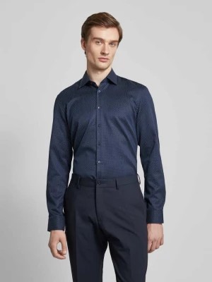 Zdjęcie produktu Koszula biznesowa o kroju super slim fit z tkaniny two-ply z kołnierzykiem typu kent Jake*s