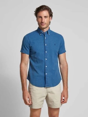 Zdjęcie produktu Koszula casualowa o kroju custom fit z kołnierzykiem typu button down Polo Ralph Lauren