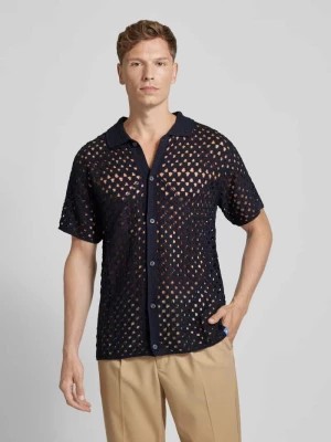 Zdjęcie produktu Koszula casualowa o kroju regular fit z ażurowym wzorem Scotch & Soda