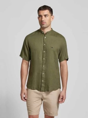Zdjęcie produktu Koszula casualowa o kroju regular fit z lnu z kołnierzykiem typu kent model ‘Summer’ FYNCH-HATTON