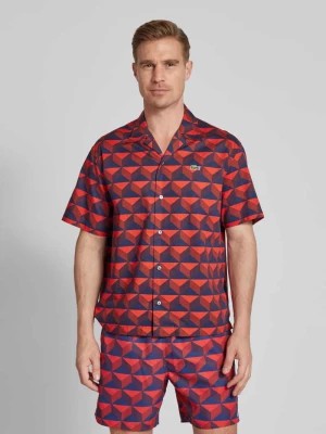 Zdjęcie produktu Koszula casualowa o kroju relaxed fit z graficznym wzorem model ‘SUMMER’ Lacoste