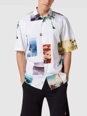 Zdjęcie produktu Koszula casualowa o kroju relaxed fit ze wzorem na całej powierzchni MCNEAL