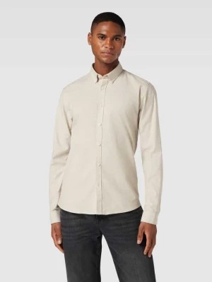 Zdjęcie produktu Koszula casualowa o kroju slim fit z kołnierzykiem typu button down model ‘Oxford’ lindbergh