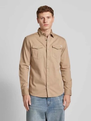 Zdjęcie produktu Koszula casualowa o kroju slim fit z kołnierzykiem typu kent model ‘ESHERIDAN’ jack & jones