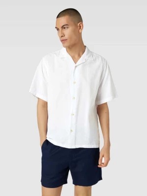 Zdjęcie produktu Koszula casualowa z dodatkiem lnu i wzorem w paski model ‘SUMMER’ Jack & Jones Premium
