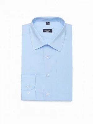 Zdjęcie produktu koszula coviva 3096d długi rękaw slim fit niebieski Recman