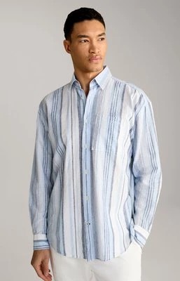 Zdjęcie produktu Koszula Hawes w kolorze jasnoniebiesko-białym w paski Joop