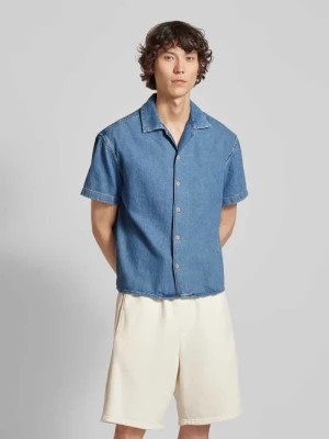 Zdjęcie produktu Koszula jeansowa o kroju regular fit z rękawem o dł. 1/2 model ‘CABANA’ jack & jones