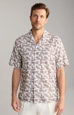 Zdjęcie produktu Koszula Kawai w brązowo-białym kolorze ze wzorem Joop