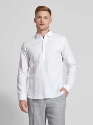 Zdjęcie produktu Koszula lniana o kroju regular fit z kołnierzykiem typu kent model ‘MAZE’ Jack & Jones Premium