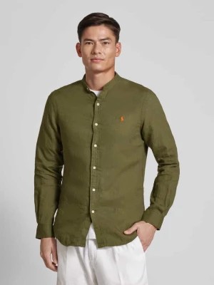 Zdjęcie produktu Koszula lniana o kroju slim fit ze stójką Polo Ralph Lauren