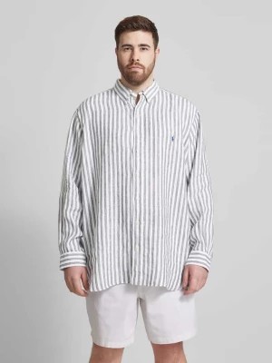 Zdjęcie produktu Koszula lniana PLUS SIZE ze wzorem w paski Polo Ralph Lauren Big & Tall