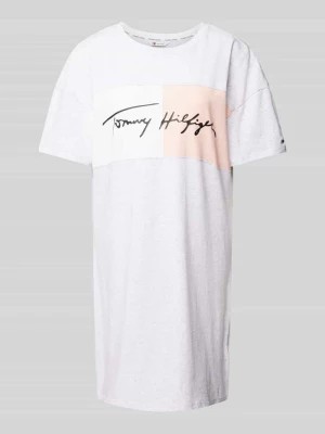 Zdjęcie produktu Koszula nocna z nadrukiem z logo Tommy Hilfiger