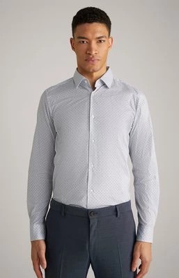 Zdjęcie produktu Koszula Pit ze wzorem w kolorze białym/ciemnoniebieskim Joop