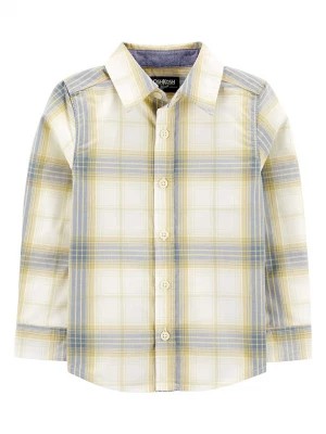 Zdjęcie produktu OshKosh Koszula w kolorze niebiesko-żółtym rozmiar: 92