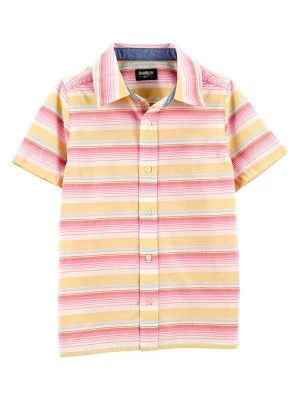 Zdjęcie produktu OshKosh Koszula w kolorze żółto-różowym rozmiar: 128/134
