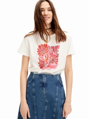 Zdjęcie produktu Koszulka basic Love Desigual