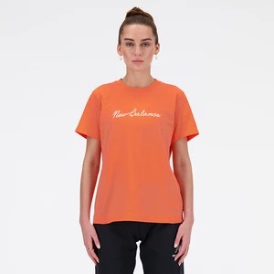 Zdjęcie produktu Koszulka damska New Balance WT41909GFR - pomarańczowa