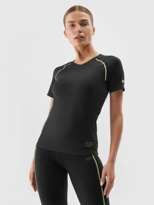 Zdjęcie produktu Koszulka do biegania szybkoschnąca damska - czarna 4F
