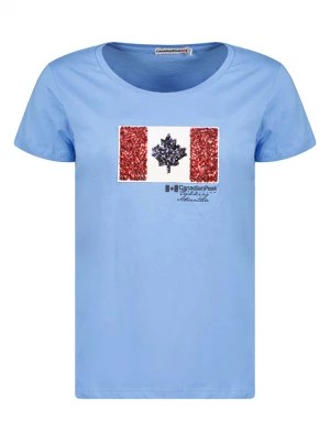 Zdjęcie produktu Canadian Peak Koszulka "Jermioneak" w kolorze błękitnym rozmiar: XL