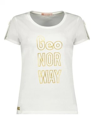 Zdjęcie produktu Geographical Norway Koszulka "Joloua" w kolorze białym rozmiar: XL