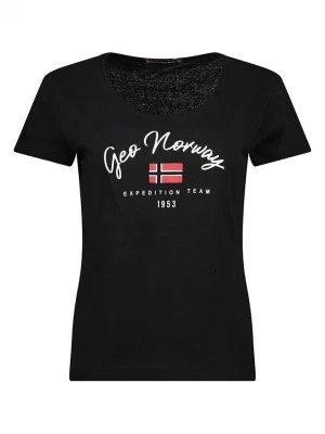Zdjęcie produktu Geographical Norway Koszulka "Jopera" w kolorze czarnym rozmiar: L
