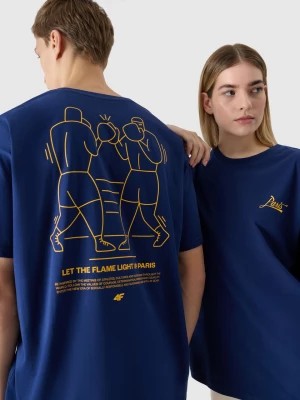 Zdjęcie produktu Koszulka kibica uniseks - granatowa 4F